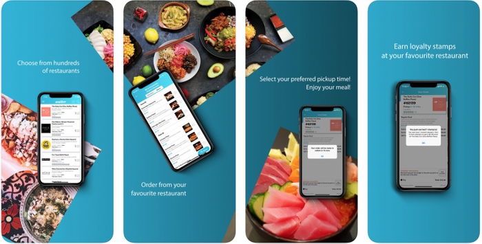 User Interface of Waitrr